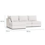 Beckham Outdoor Modular Sofa with Ottoman - Image 5