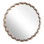 Cerrito Round Mirror, Brass - Image 5