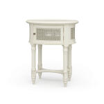 Montego Side Table W/ Rattan Door