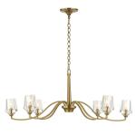 Barcelona, 6 Lt Chandelier Lighting Gold 30