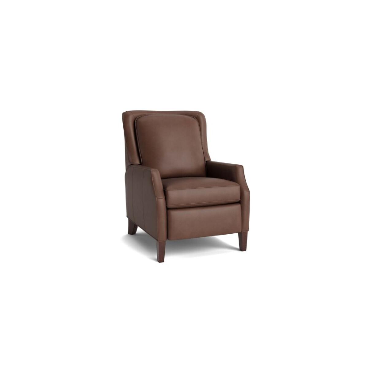 269bb2561eae0e5bf3439acfc4e9db43 Kent Leather Slope Arm Power Recliner - Image 1