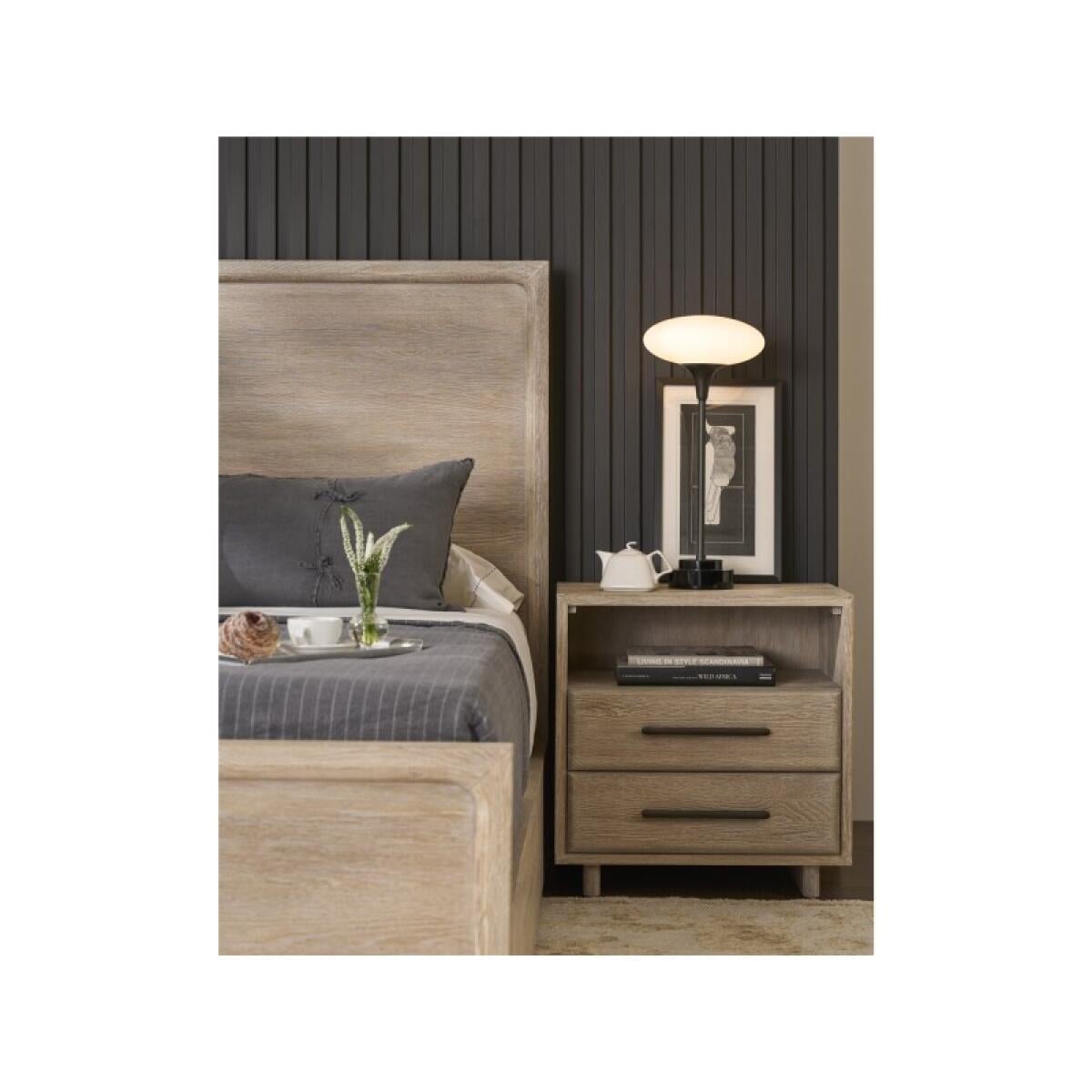 26a175c05d39a2c2530dfa72fe65ab1b Modern Desert Open Storage Nightstand - Image 1