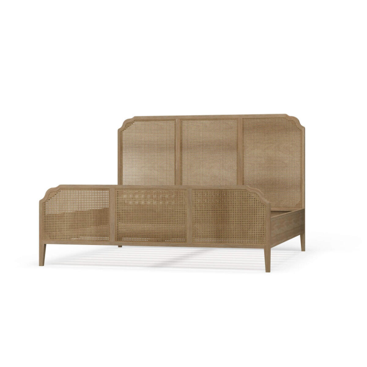 26a7c2f6109562c1c5889c4a02f8298b Marisol Bed W/ Rattan - Image 1