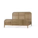 Marisol Bed W/ Rattan