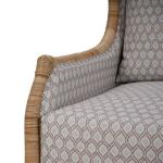 Hampton Rattan Wing Chair - Image 10