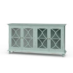 Hamilton 4 Door Buffet Dining Storage Blue 13
