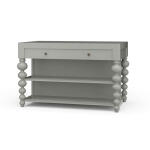 Soluna Kitchen Island W/ Butcher Block