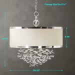 Fascination, 3 Lt Hanging Shade Chandelier - Image 5