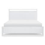 Complete Panel Bed Ca King 6/0 White Finish Beds Beds 9