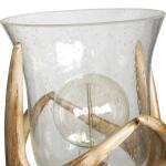Huxley Antler Uplight Lighting Brown 8