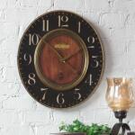 Alexandre Martinot 23″ Wall Clock Clocks Black 7