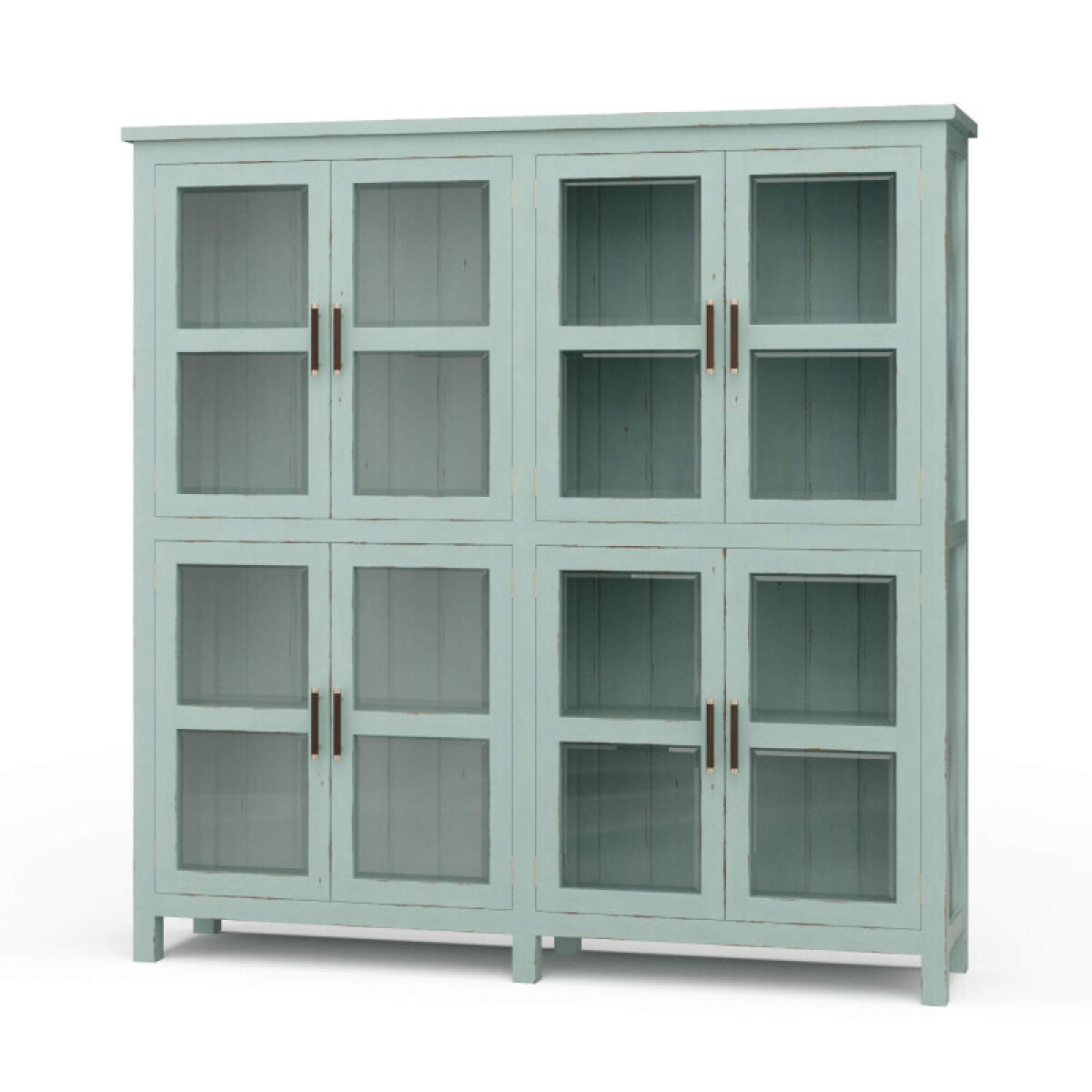 273263fd33468bdd3e426aa14426f1c8 Madrone 8 Door Display Cabinet - Image 1