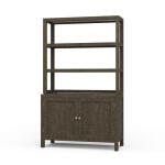 Kagu Open Hutch W/ Rattan