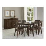 Crafted Cherry Dining by Ben & Erin Napier 72″ SURFBOARD TABLE Dining Tables Brown 15