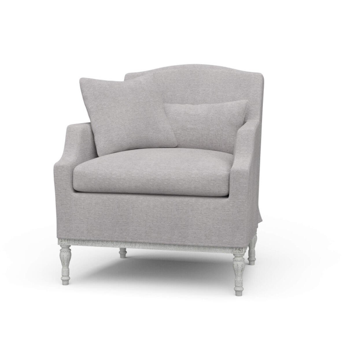27d2fad6b3f911280d1624e45672a230 St.james Slipcoveed Chair - Image 1