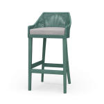 Savanah Rattan Barstool W/ Seat Cushion - Image 3