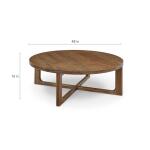 Reston Round Cocktail Table Cocktail & Coffee Tables Bassett Furniture 19