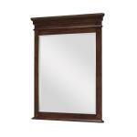 Vertical Mirror Cherry Finish Bedroom Mirrors Brown 7