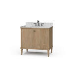 Eclipse Single Vanity W/ Sink & Marble Top