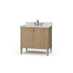 Eclipse Single Vanity W/ Sink & Marble Top