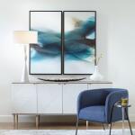 September Desert Framed Canvases, S/2 - Image 3