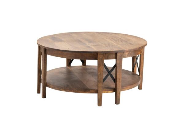 Sutton Creek Cocktail Table Cocktail & Coffee Tables Brown
