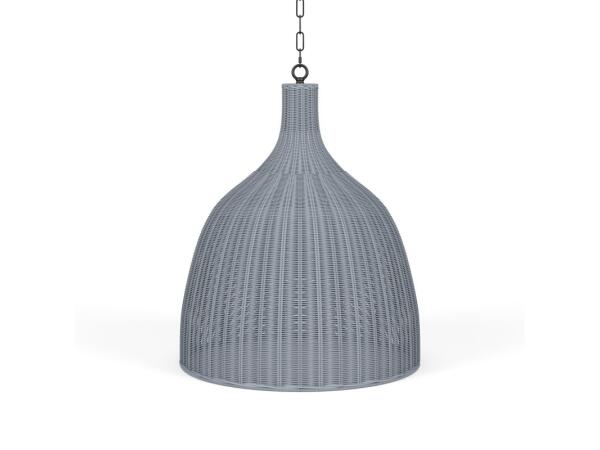 Hampton Rattan Pendant Large Lighting Bramble