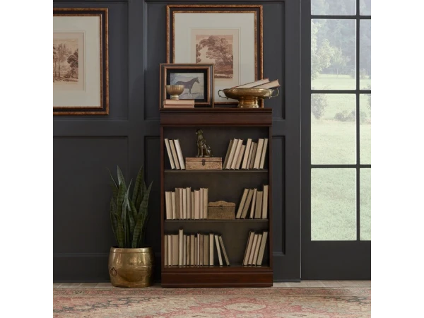 Brayton Manor Jr Executive 48 Inch Bookcase (RTA) Bookcases Bookcases