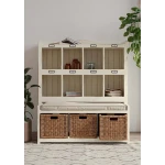 Hancock Storage Cabinet W/ Trundle Bench - Image 3