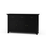 Aries Sideboard W/ 3 Doors Dining Storage Batavia Black 7