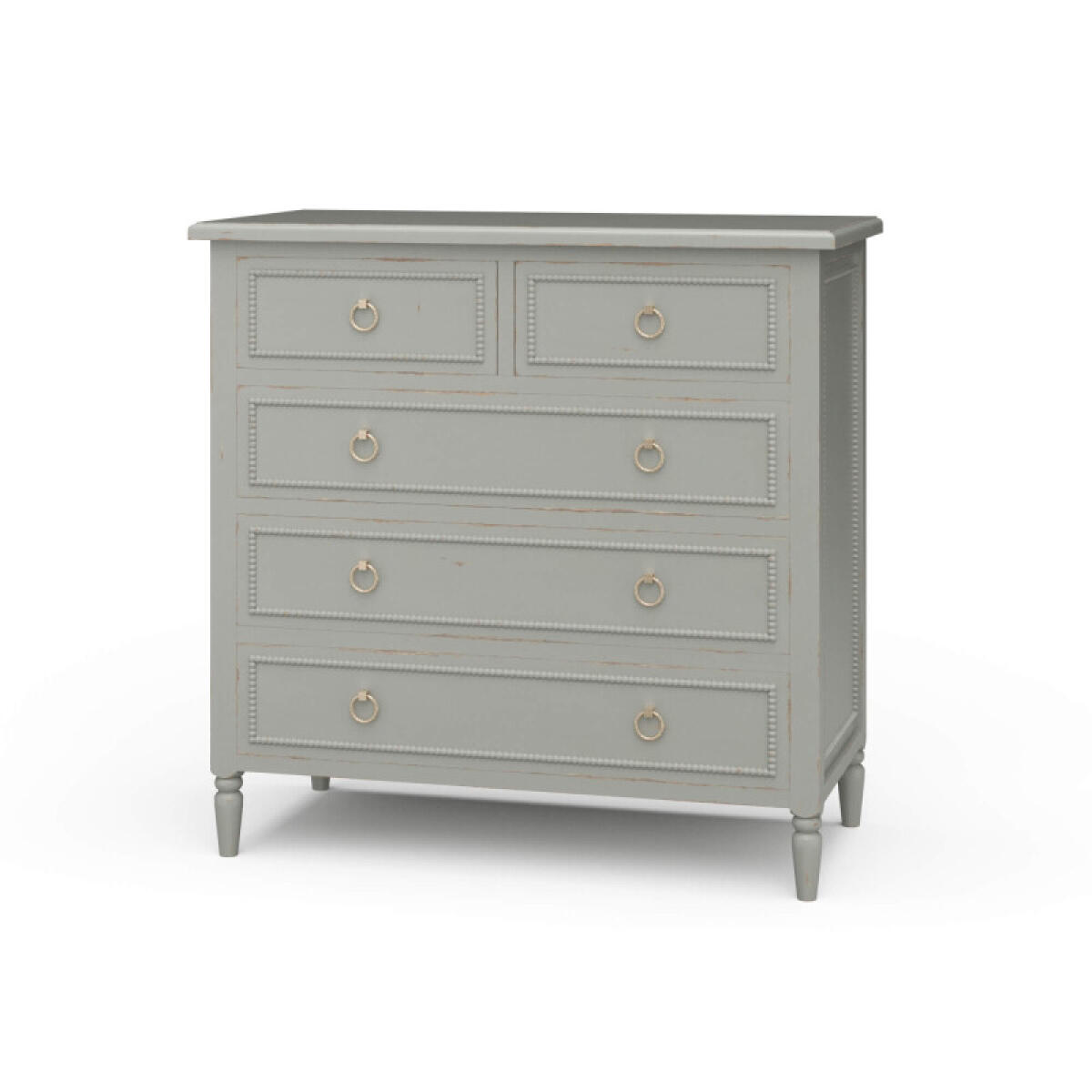 29618c67f79b42581fd459cab323f0a0 Cholet 5 Drawer Dresser - Image 1