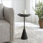 Midnight Accent Table Chairside Tables Black 14