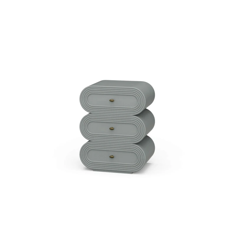299e45c62ddc68625c500bdb7d900413 Infinity 3 Drawer Nightstand - Image 1