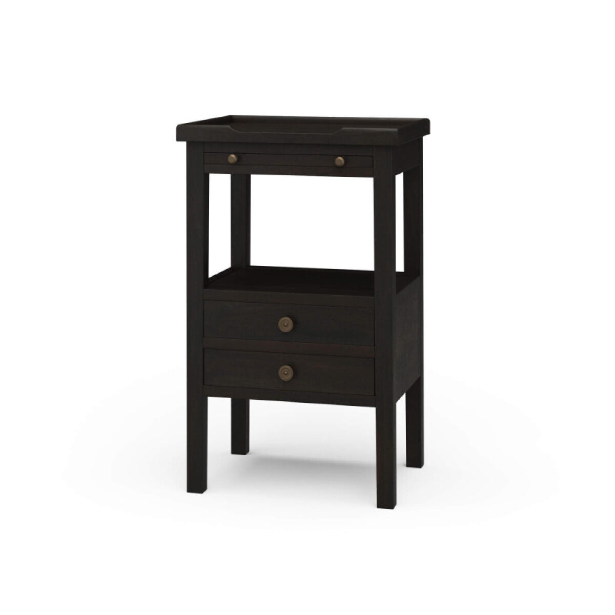 29b1fc0d07d641ef28f6ac259e7d7806 Eton 2 Drawer Side Table W/ Pull Out Shelf - Image 1