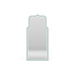 True Custom™ True CustomÂ® Leather Panel Arm Accent Chair Chairs Bassett Furniture 14