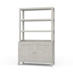 Kagu Open Hutch W/ Rattan