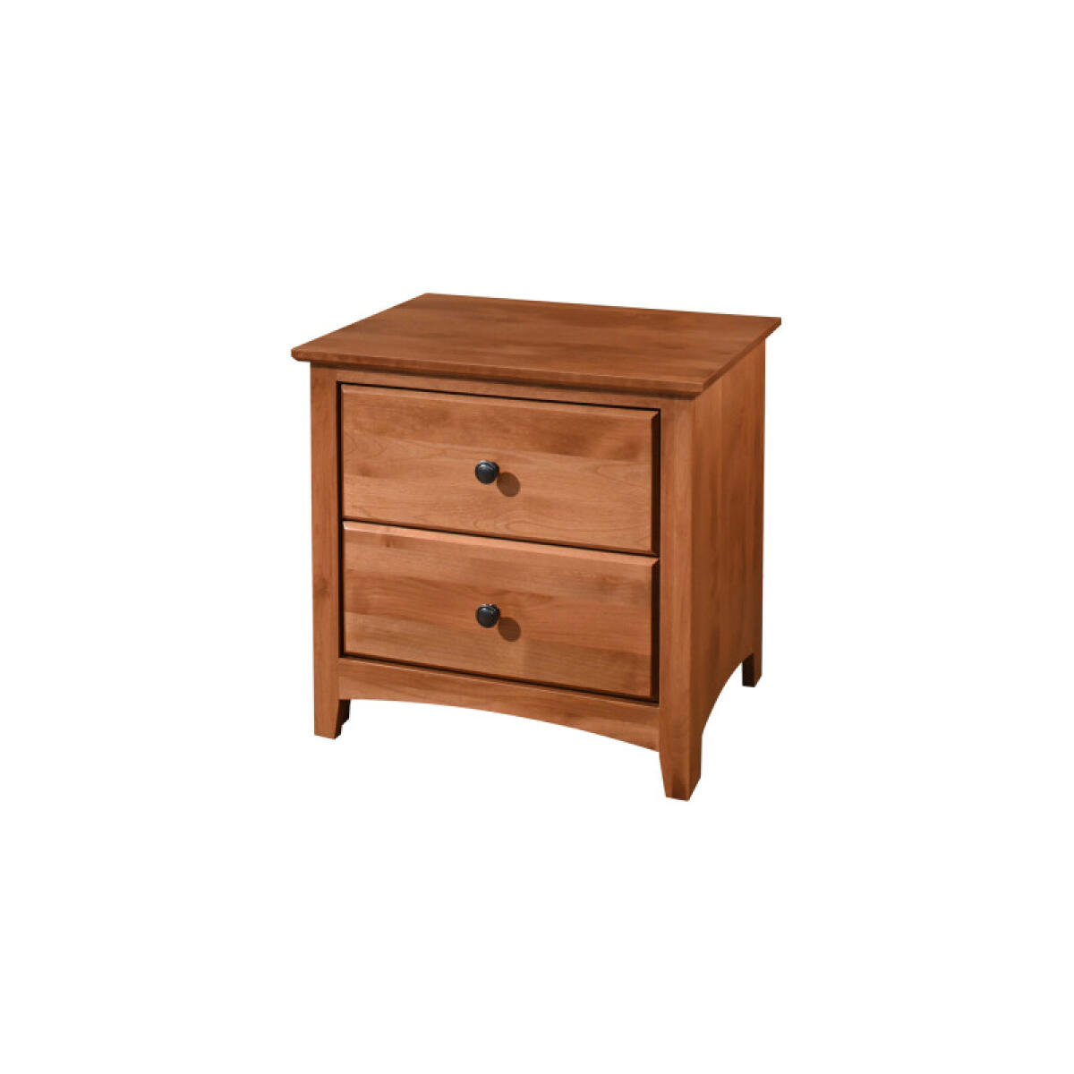 Shaker 2 Drawer Wide Nightstands Archbold Furniture 2 Shaker 2 Drawer Wide Nightstands Archbold Furniture 2