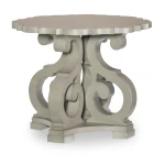 Corbel Base End Table