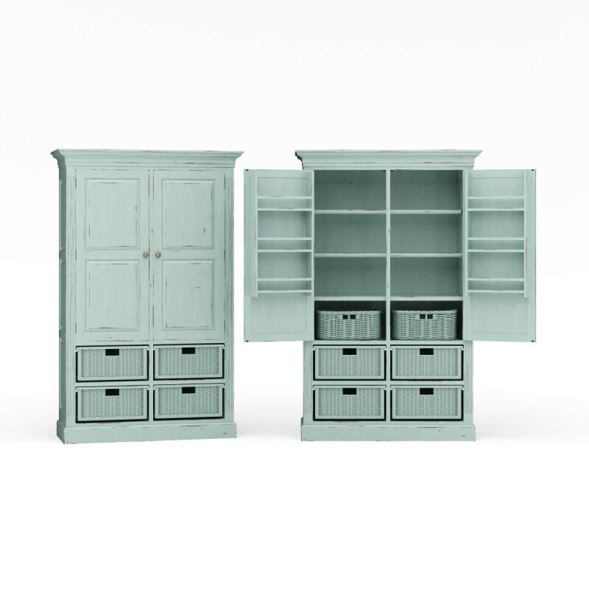 29f992bff342a8b454deaf3ec969f91a Sonoma Storage Cabinet W/ Baskets - Image 1