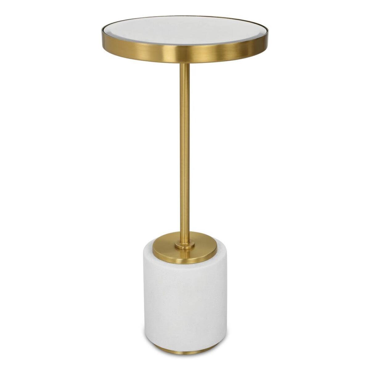 2a0c53e9688b3675b9cbe055786b5173 Laurier Drink Table, White - Image 1