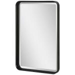 Crofton Vanity Mirror, Black Mirrors Black 22