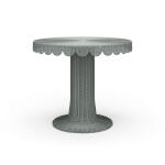 Scalloped Round Bistro Table