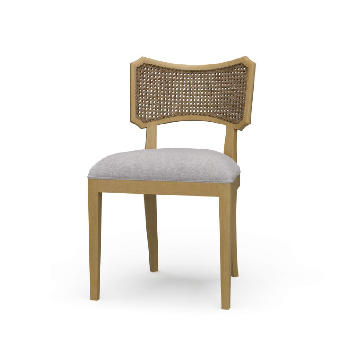 2a465ba2fdc35cfa57bd2eabce723d3f Linea Dining Chair W/ Rattan Back - Image 1