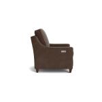 Magnificent Motion Leather Slope Arm Power Wall Recliner - Image 7
