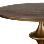 Flight Accent Table, Brass Chairside Tables Brass 19