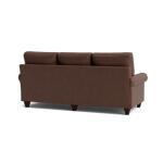 True Custom™ True Custom® Leather Panel Arm Sofa - Image 5