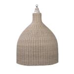 Hampton Rattan Pendant Extra Large Lighting Black 10