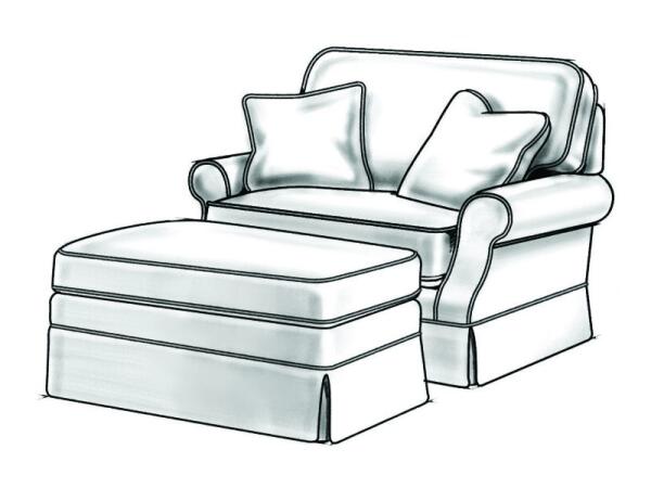 1488-49 Reynolds Chair And Half Chairs Chairs