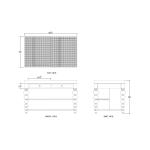 Soluna Kitchen Island W/ Butcher Block - Image 8
