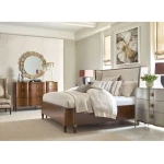 Vantage Morris Upholstered King Bed Complete